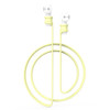 For Xiaomi Air 2 Earphone Silicone Lanyard Anti-lost Rope(Light Yellow)