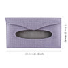 Car Magnetic Buckle Imitation Diamond Tissue Bag (Purple)