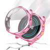 Suitable for Fossil Watch FTW 6022 Female 41mm Electroplated Full-shell TPU Anti-fall Protective Sleeve(Pink)