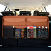 Universal Car Trunk Sundries Storage Bag Car Rear Seat Net Pocket Bag (Brown)