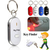 Mini LED Whistle Key Finder Flashing Beeping Remote Lost Keyfinder Locator Keyring for children(blue)