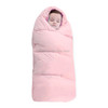 Baby Sleeping Bag Thickened Warm Newborn Quilt, Size:80cm, for 0-1 Years Old (Pink)