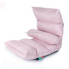 Adjustable Bedroom Bed Pregnant Women Breastfeeding Back Recliner (Pink)