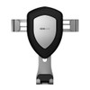 Original Xiaomi Youpin COOWOO Gravity Sensing Car Mount Holder, Suitable for 4.0-6.0 inch Smartphones(Silver)