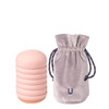 Hot Water Bottle Warm Water Bag Irrigation Hand Warmer(Light Pink Hamburger)