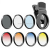 APEXEL APL-52UV-7G 7 in 1 HD Lens & Filter Kit