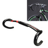TOSEEK 3T Carbon Fiber Inside Line Bending Handle Road Bike Handlebar, Size: 420mm (Red)