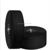 ZTTO Road Bike Handle Bar Tape Non-slip Anti-Vibration PU Leather Breathable Wear-resisting(Black)