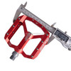 ZTTO Bike Pedal Ultralight Aluminum Alloy Bicycle Pedal (Red)