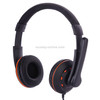 OVLENG Q5 Stereo Headset with Mic & Volume Control Key for Computer, Cable Length: 2m(Orange)