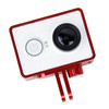 TMC Lightweight CNC Aluminum Frame Mount Housing for XiaoMi YI Sport Camera(Red)