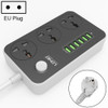 LDNIO SC3604 6 x USB Ports Multi-function Travel Home Office Socket, Cable Length: 2m, EU Plug