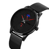 Skmei 9208 Moon Phase Quartz Watch Casual Simple Business Sports Watch for Men(Red)