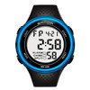 SANDA 375 Watch For Male Students Simple Casual Electronic Watch Sports Waterproof Luminous Watch(Blue)