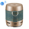 EWA A113 Portable Super Mini Bluetooth Speaker Wireless Bass Subwoofer Boom Box Speakers(Gold)