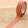 Flash Washi Sticky Paper Tape Label DIY Decorative Tape, Length: 10m(Orange)