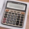 Deli 1559N Live Voice Calculator Multifunctional Office Finance 12-bit Calculator