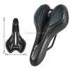 WEST BIKING YP0801086 Silicone Thickened Soft And Comfortable Bicycle Seat(Black Blue)