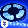 YWXLLight Dimmable Light Strip Kit, SMD 2835 5m LED Ribbon, Waterproof for Indoor , 11key Remote Control LED Strip Lamp 300LEDs US Plug (Blue)