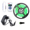 YWXLight Dimmable Light Strip Kit, 5m LED Ribbon, Non-Waterproof For Indoor , 11key Remote Control  LED Strip Lamp 300led EU Plug (Green)