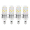 YWXLight E14 LED Bulbs, 8W LED Candelabra Bulb 70 Watt Equivalent, 700lm, Decorative Candle Base E27 Corn Non-Dimmable LED Chandelier Bulbs LED Lamp(Warm White)