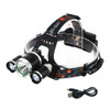 YWXLight T6 6000 - 6500K LED Headlight USB Rechargeable Head Light 4 Modes Fishing Lamp