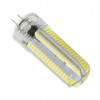 10 PCS G4 7W 152 LEDs 3014 SMD 600-700 LM Cold White Dimmable Silicone LED Corn Bulbs, AC 110V