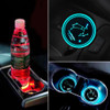 2 PCS Car Constellation Series AcrylicColorful USB Charger Water Cup Groove LED Atmosphere Light(Sagittarius)