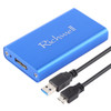 Richwell SSD R15-SSD-120GB 120GB 2.5 inch mSATA to USB3.0 Super-speed Interface Mobile Hard Disk Drive(Blue)