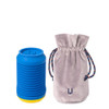 Hot Water Bottle Warm Water Bag Irrigation Hand Warmer(Blue Cola)