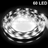 5 PCS 1.7W 60 LED 3528 SMD Waterproof Flexible Car Strip Light, DC 12V, Length: 1m