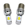 2 PCS Decode 1156/BA15S 72W LED Bulbs Light Car Auto Turn Lamp Backup Light, DC 12-24V