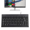 KB-301A Multimedia Notebook Mini Wired Keyboard, Cangjie Version (Black)