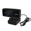 HXSJ S3 500W 1080P Adjustable 180 Degree HD Automatic Focus PC Camera with Microphone(Black)