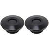 2 PCS Racing Car Cover Lock Aluminum Alloy Car Modification Oil Cap Modified Engine Cover Lock Racing Front Cover Lock(Black)