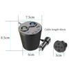 G63 Car Multi-function Bluetooth Charger Cup Support Hands-free Call / USB Charging / Navigation Broadcast, with Remote Control