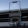 HAMTOD Mini Car Air Outlet Gravity Bracket Phone Holder(Black)