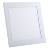 18W 22.5cm Square Panel Light Lamp with LED Driver, 90 LED SMD 2835, Luminous Flux: 1600LM, AC 85-265V, Cutout Size: 20cm(Warm White)