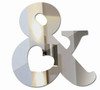 2 PCS Home Decoration Creative Personality English Letters Acrylic Mirror 3D DIY Wall Stickers(&)