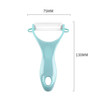 20 PCS T Shaped Ceramic Skin Peeler with Durable ABS Handle, Randow Color Delivery
