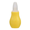 2 PCS Silicone Newborn Baby Children Nose Aspirator Toddler Nose Cleaner Infant Snot Vacuum Sucker Soft Tip Cleaner Baby Care Products(YELLOW)