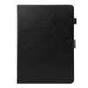 ENKAY Crazy Horse Texture + Plastic Bottom Case Horizontal Flip Leather Case for iPad Pro 11 inch (2018)，with Holder & Card Slots & Wallet & Sleep / Wake-up Function(Black)