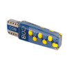 10 PCS T10 DC12V / 1.2W Car Clearance Light 12LEDs COB Lamp Beads (Yellow Light)