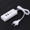 KY-888 20W 2 x USB-C / Type-C PD + 2 x USB Fast Charger Ultra High Speed Socket, EU Plug (White)