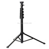 Fotopro TL-960 Foldable 5 Sections 1.56m Height Tripod Mount Holder for Vlogging Video Light  Live Broadcast Kits (Black)