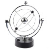 Magnetic Balance Kinetic Orbital Desk Decoration(Silver)