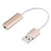 HIFI Magic Voice 7.1CH USB Sound Card (Gold)