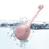 Children U-Shaped Electric Toothbrush Ultrasonic Vibration Dense Soft Toothbrush(Pink)