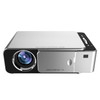 T6 2000ANSI Lumens 1280P LCD Technology Mini Portable HD Theater Projector, Mobile Phone Version, Support HDMI, AV, VGA, USB (Silver)