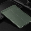 Lychee Peel Texture Horizontal Deformation Flip TPU Leather Case with Three-folding Holder & Sleep / Wake-up Function For iPad Air (2019)(Green)